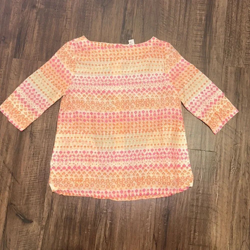 Crewcuts (J Crew) Girls Colorful Top, Size 6/7